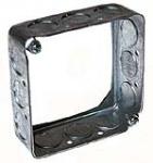 RACO INCORPORATED Electrical Box, Steel Extension Ring, 1-1/2 x 4 In. Square. ELECTRICAL RACO INCORPORATED
