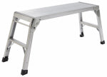 TRICAM INDUSTRIES Work Platform, Aluminum, 20-In. PAINT TRICAM INDUSTRIES