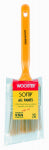 WOOSTER BRUSH Wooster Q3208-2 Paint Brush, 2 in W, 2-3/16 in L Bristle, Nylon/Polyester Bristle, Beaver Tail Handle