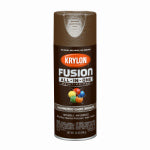 KRYLON DIVERSIFIED BRANDS Fusion All-In-One Spray Paint + Primer, Hammered Dark Bronze, 12-oz.
