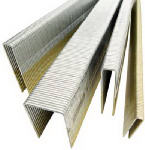 SENCO Senco L13BABR Medium Wire Staple Strip, 1/4 in W Crown, 1 in L Leg, 18 ga, Galvanized/Sencote HARDWARE & FARM SUPPLIES SENCO