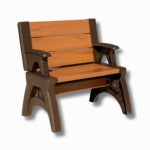 NORTON HOLDINGS DBA PREMIERE PRODUC Convert A Chair Espresso Foldable Chair