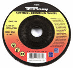 FORNEY Forney 71875 Grinding Wheel, 4 in Dia, 1/8 in Thick, 5/8 in Arbor, 30 Grit, Medium, Aluminum Oxide Abrasive TOOLS FORNEY