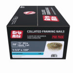 PRIMESOURCE BUILDING PROD. Collated Roofing Nails, Electrogalvanized Steel, 15 Degree, 1-1/2 In. x 11 Gauge, 7200-Pk. HARDWARE & FARM SUPPLIES PRIMESOURCE BUILDING PROD.