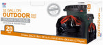 BERRY GLOBAL Large Trash Bags, Drawstring, 33 Gallons, 20-Ct.