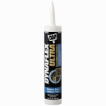 DAP DAP DYNAFLEX ULTRA 7079818211 Advanced Exterior Sealant, White, 40 to 100 deg F, 10.1 oz Cartridge PAINT DAP