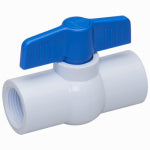 B & K INDUSTRIES B & K 107-134HC Ball Valve, White, 3/4 in Connection, FPT x FPT, 150 psi Pressure, PVC Body PLUMBING, HEATING & VENTILATION B & K INDUSTRIES