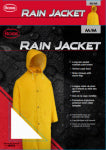 SAFETY WORKS INC MED Boss Long Raincoat CLOTHING, FOOTWEAR & SAFETY GEAR SAFETY WORKS INC