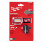 MILWAUKEE Milwaukee 2103 Headlight, AAA Battery, Alkaline Battery, LED Lamp, 350 Lumens, Wide Flood Beam, 31 hr Run Time, Red TOOLS MILWAUKEE