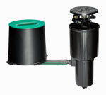 RAINBIRD NATIONAL SLS In-Ground Impact Sprinkler with Click-n-Go Hose Connect