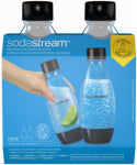 SODASTREAM Sodastream 1748260010 Carbonator Bottle, 0.5 L Capacity, Plastic, Black/Clear APPLIANCES & ELECTRONICS SODASTREAM