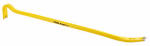 STANLEY TOOLS STANLEY 55-104 Wrecking Bar, 36 in L, Beveled/Slotted Tip, 2 in Claw Blade Width 1, 1-3/4 in Claw Blade Width 2 Tip, HCS TOOLS STANLEY TOOLS   