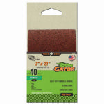 ALI INDUSTRIES 40-Grit Bi-Directional Sanding Belts, 3 x 21 In., 2-Pk.