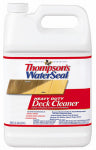 THOMPSON'S WATERSEAL Thompson's WaterSeal TH.087701-16 Deck Cleaner, Liquid, 1 gal Can PAINT THOMPSON'S WATERSEAL