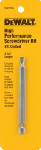 DEWALT DEWALT DW2038 Power Bit, #8 Drive, Slotted Drive, 1/4 in Shank, Hex Shank, 3-1/2 in L, Tool Steel TOOLS DEWALT   