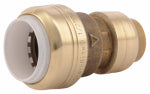 SHARKBITE SharkBite UIP4008A Transition Pipe Coupling, 1/2 in, Brass, SCH 40, SCH 80, SCH 180 Schedule, 200 psi Pressure PLUMBING, HEATING & VENTILATION SHARKBITE