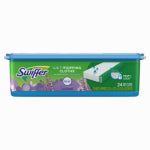 PROCTER & GAMBLE Sweeper Wet Mopping Floor Cleaning Cloths, Febreze Lavender, 24-Ct.