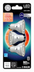 GE GE 93120813 Floodlight Bulb, Recessed, MR16 Lamp, 50 W Equivalent, GU10 Lamp Base, Dimmable, Clear, Clear Light ELECTRICAL GE