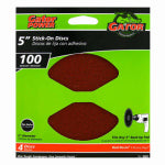 ALI INDUSTRIES Sanding Discs, Aluminum Oxide, 150-Grit, 5-In., 4-Pk. TOOLS ALI INDUSTRIES