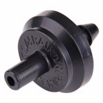 RAINDRIP Raindrip R110CT Mini In-Line Dripper, 1 gph, Black, 40 psi Maximum Pressure LAWN & GARDEN RAINDRIP