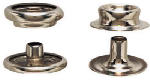 GENERAL General 1266 Snap Fastener Refill, Solid Brass, Nickel HARDWARE & FARM SUPPLIES GENERAL