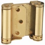 ASSA ABLOY AMERICAS RESIDENTIALI NC Double-Acting Spring Hinge, Brass, 3 In., 2-Pk. HARDWARE & FARM SUPPLIES ASSA ABLOY AMERICAS RESIDENTIALI NC