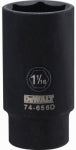 STANLEY CONSUMER TOOLS SAE Deep Impact Socket, 6-Point, Black Oxide, 1/2-In. Drive, 1-1/16-In. TOOLS STANLEY CONSUMER TOOLS   