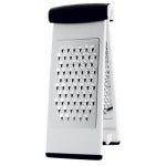 OXO INTERNATIONAL Good Grips Food Grater, Dual Surface, Stainless Steel/Black HOUSEWARES OXO INTERNATIONAL