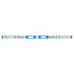 EMPIRE Empire 500 Series 500m.48 I-Beam Level, 48 in L, 3-Vial, Magnetic, Aluminum, Blue TOOLS EMPIRE