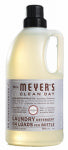 METHOD PRODUCTS PBC Mrs. Meyer's Clean Day 14531 Laundry Detergent, 64 oz Bottle, Liquid, Lavender CLEANING & JANITORIAL SUPPLIES METHOD PRODUCTS PBC   