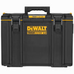 DEWALT DEWALT ToughSystem 2.0 DWST08400 Extra Large Tool Box, 110 lb, Plastic, Black, 1-Compartment TOOLS DEWALT