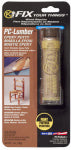 PROTECTIVE COATING Protective Coating PC-LUMBER 025574 Epoxy Putty, Solid, Brown/White, 1 oz Cylinder HOUSEWARES PROTECTIVE COATING