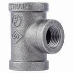 CODA RESOURCES LTD IMP 3/4 x 3/4 x 1/2 In. Black Pipe Reducing Tee PLUMBING, HEATING & VENTILATION CODA RESOURCES LTD IMP