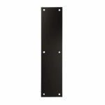 ASSA ABLOY AMERICAS RESIDENTIALI NC Swinging Door Push Plate, Oil Rubbed Bronze, 3-1/2 x 15 In.