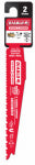 DIABLO Diablo DS0614BGP2 Reciprocating Saw Blade, Applicable Materials: Metal, Plastic, Wood, 6 in L, 8/14 TPI TOOLS DIABLO