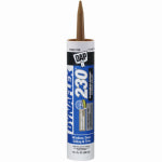 DAP DAP DYNAFLEX 230 Series 18412 Silicone Sealant, Cedar Tan, 1 day Curing, 40 to 100 deg F, 10.1 oz Cartridge PAINT DAP