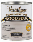 VARATHANE Varathane 297424 Wood Stain, Antique White, Liquid, 1 qt, Can PAINT VARATHANE