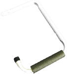 CRAWFORD PRODUCTS 8-Inch Super 2-In-1 Shelf Hook & Hanger