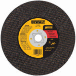 DEWALT DEWALT DW3508 Abrasive Saw Blade, 6-1/2 in Dia, 1/8 in Thick, 5/8 in Arbor, Aluminum Oxide Abrasive TOOLS DEWALT