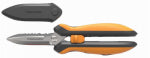 FISKARS Fiskars 399220-1001 Multi-Purpose Garden Snip, 8 in OAL, Stainless Steel Blade, Soft-Grip Handle, Black/Orange Handle LAWN & GARDEN FISKARS