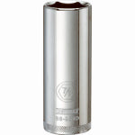 DEWALT DEWALT DWMT88951OSP Drive Hand Socket, 7/8 in Socket, 1/2 in Drive, 6-Point, Steel, Polished Chrome Vanadium TOOLS DEWALT