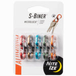 NITE IZE INC S-Biner MicroLock Aluminum, 5-Pk., Assorted Colors