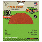 ALI INDUSTRIES Sanding Discs, Aluminum Oxide, 150-Grit, 6 In., 3-Pk.