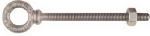 ASSA ABLOY AMERICAS RESIDENTIALI NC Forged Eye Bolt, Galvanized, 3/8 x 4-1/4-In