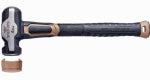 AMAX, INC. DBA GOODSIQ Engineering Hammer, 4 lb Sledge hammer with Removable Soft Mallet Cap & Bi-Material Shock Absorbing & Vibration Dampening Handle, 3% Donated to Veterans, Black/Tan TOOLS AMAX, INC. DBA GOODSIQ