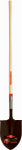 RAZOR-BACK Razor-Back 40104 Irrigation Shovel, 8-7/8 in W Blade, Steel Blade, Hardwood Handle, Long Handle, 48 in L Handle LAWN & GARDEN RAZOR-BACK