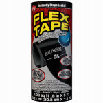 FLEX SEAL Flex Tape TFSBLKR0805 Tape, 5 ft L, 8 in W, Rubber Backing HOUSEWARES FLEX SEAL   