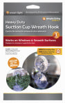 SIMPLE LIVING SOLUTIONS LLC Heavy Duty Suction Cup Wreath Hook