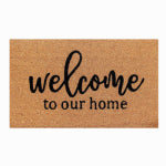SPORTS LICENSING SOLUTIONS LLC Welcome Coir Door Mat, 18 x 30 In. HOUSEWARES SPORTS LICENSING SOLUTIONS LLC