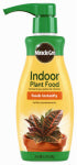 MIRACLE-GRO Miracle-Gro 1000551 Indoor Plant Food, 8 oz Bottle, Liquid, 1-1-1 N-P-K Ratio LAWN & GARDEN MIRACLE-GRO